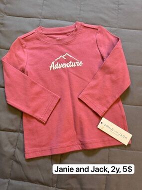 Janie and Jack Kids' 'Adventure' Long-Sleeve Top
